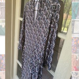 Deborah Viereck no wrinkle fit and flare dress. Very flattering!